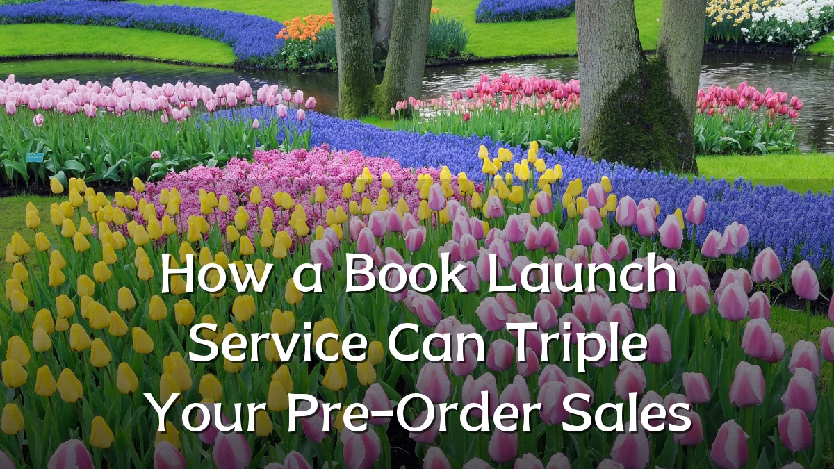 How a Book Launch Service Can Triple Your Pre-Order Sales