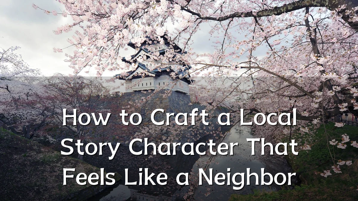 How to Craft a Local Story Character That Feels Like a Neighbor