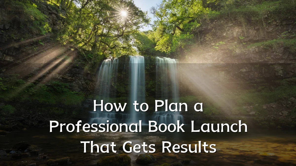How to Plan a Professional Book Launch That Gets Results