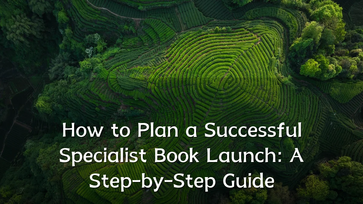 How to Plan a Successful Specialist Book Launch: A Step-by-Step Guide