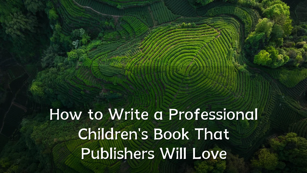 How to Write a Professional Children's Book That Publishers Will Love