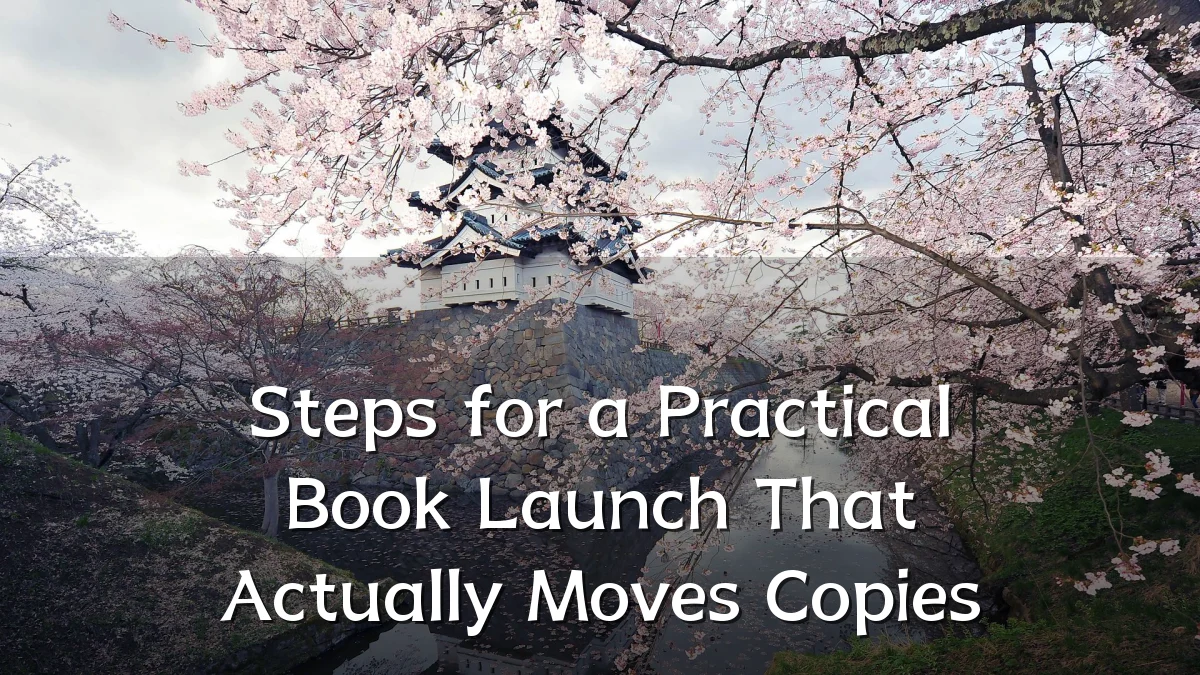 Steps for a Practical Book Launch That Actually Moves Copies