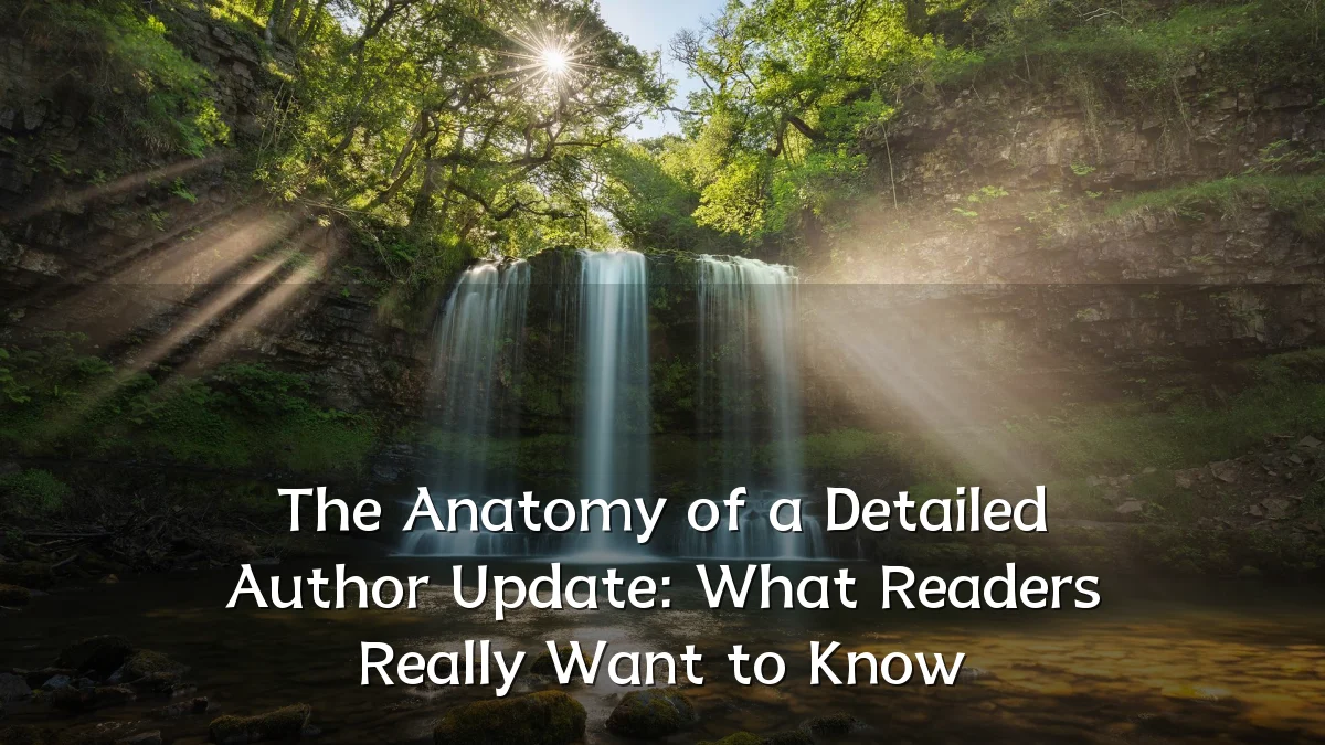 The Anatomy of a Detailed Author Update: What Readers Really Want to Know
