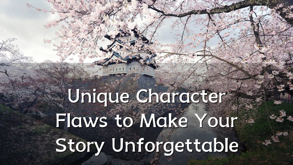 Unique Character Flaws to Make Your Story Unforgettable