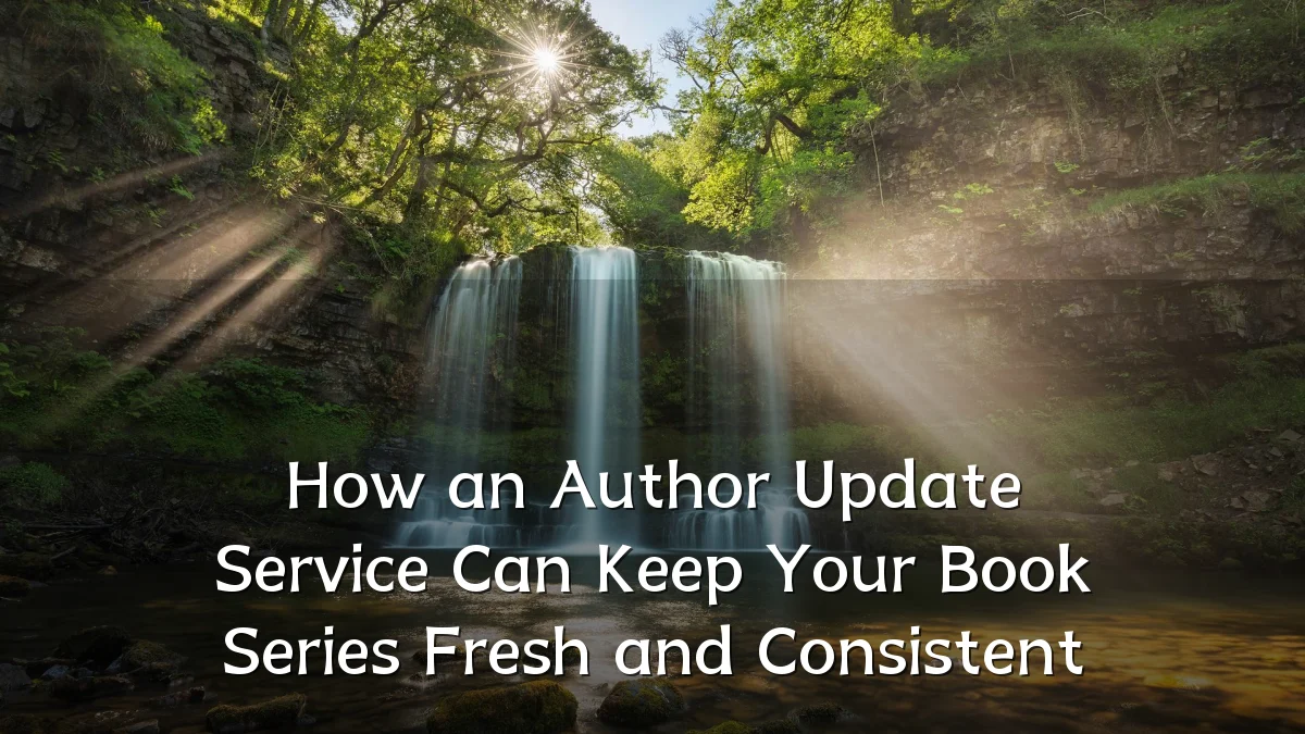 How an Author Update Service Can Keep Your Book Series Fresh and Consistent