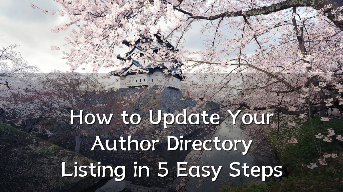 How to Update Your Author Directory Listing in 5 Easy Steps