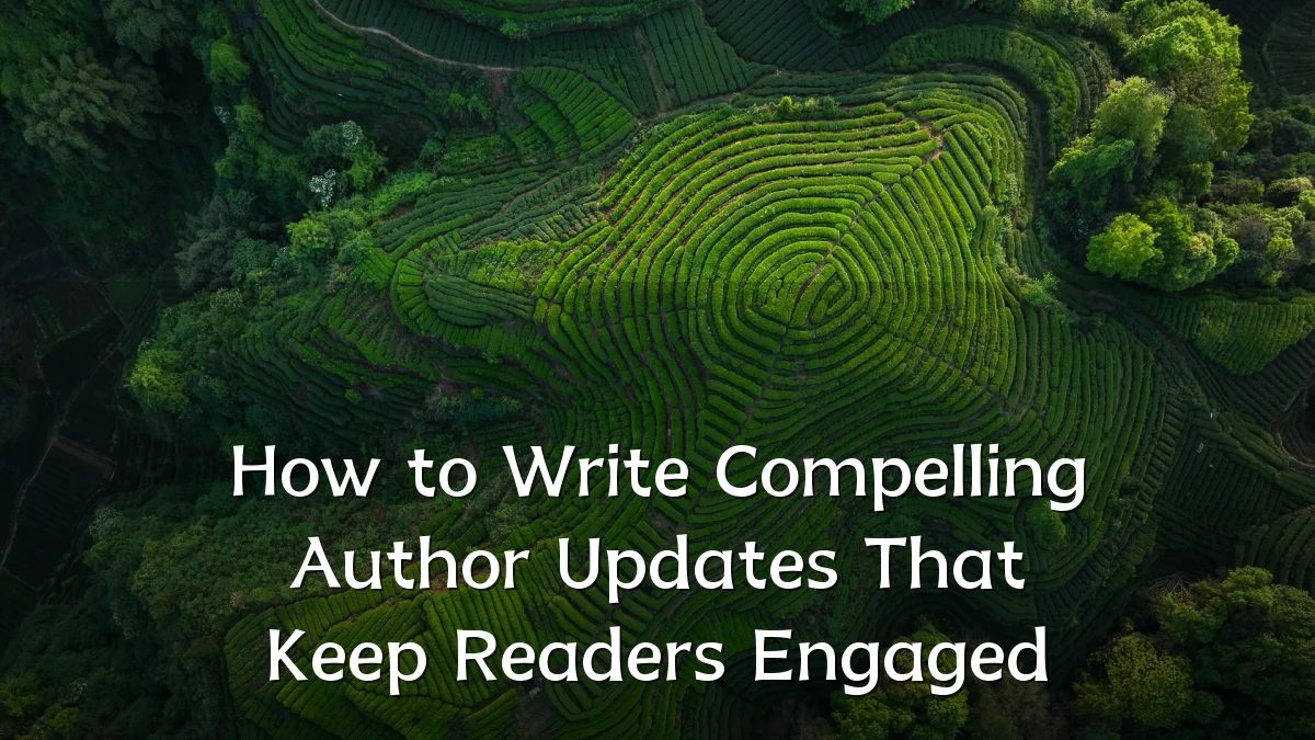 How to Write Compelling Author Updates That Keep Readers Engaged